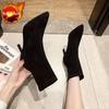 Fashion Elastic Sock Woman Short Shoes Black Booties Winter 2024 Autumn New In On Promotion Large Size Warm Pu Y2k Ankle Boots for Women