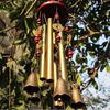 5 Bells Chime Hanging Home Decor Garden Windchime Sweet Church Bells Hanging Sound Rust Proof Decoration