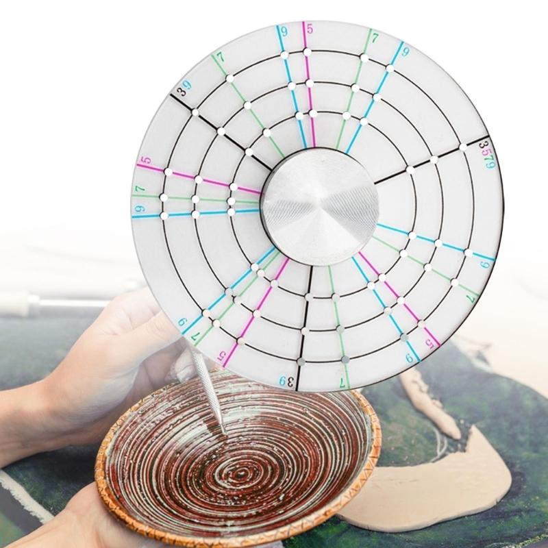 Ceramic Round Divider Pottery Art Tool Easy to Use Clay Round Divider Clay Tool Pottery Supplies