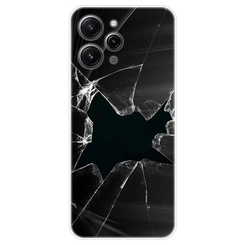 Para xiaomi redmi 12 redmi12 4g caso macio silicone capa traseira dos desenhos animados caso de telefone criatividade