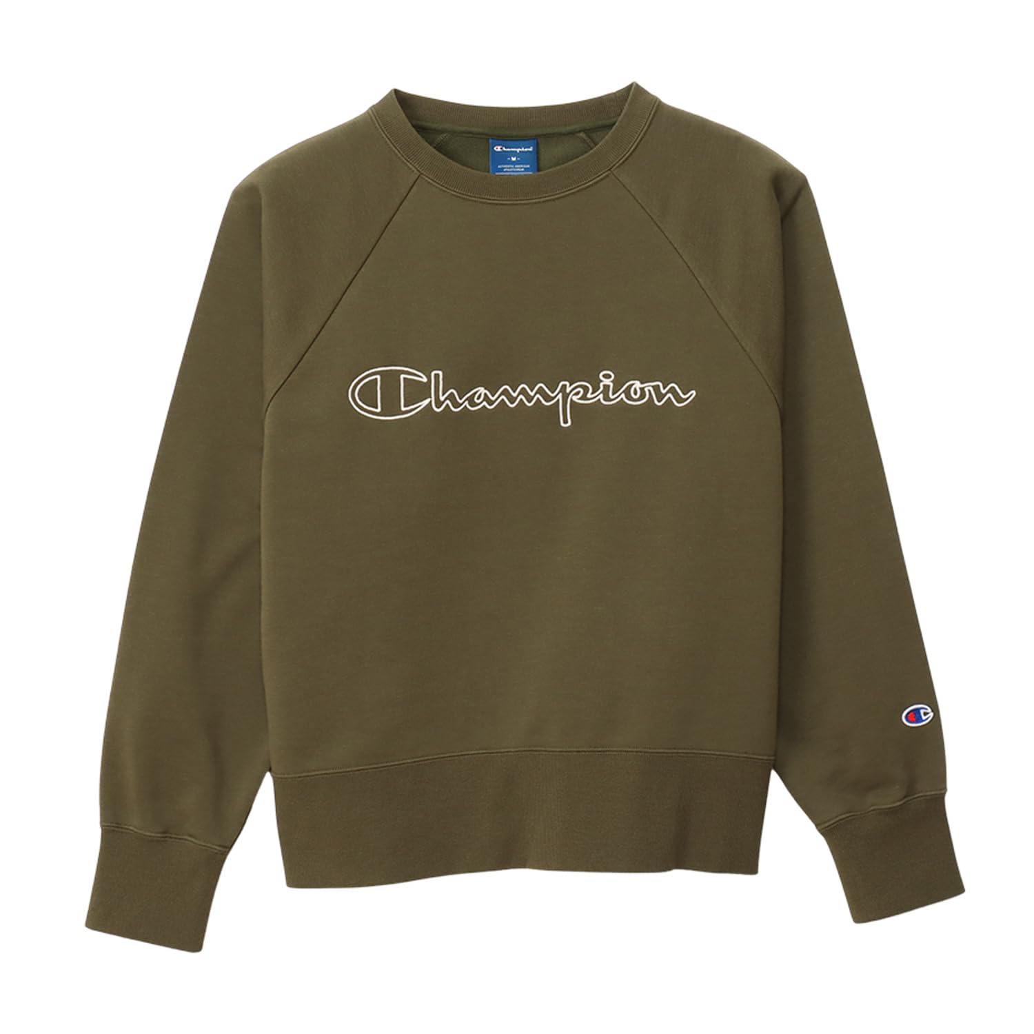 

Champion Лонгслив с круглым вырезом Relax Script Terry Круглый вырез Размер L Футболка Techweave®, Шея, Посадка, Эластичность, Быстросохнущая, Логотип, Толстовка, Женская, Оливковый, оливковый