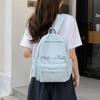 Large Capacity Minimalist Rucksack Sweet Student School Bag Y2k Polka Dot Backpack  Outdoor Use