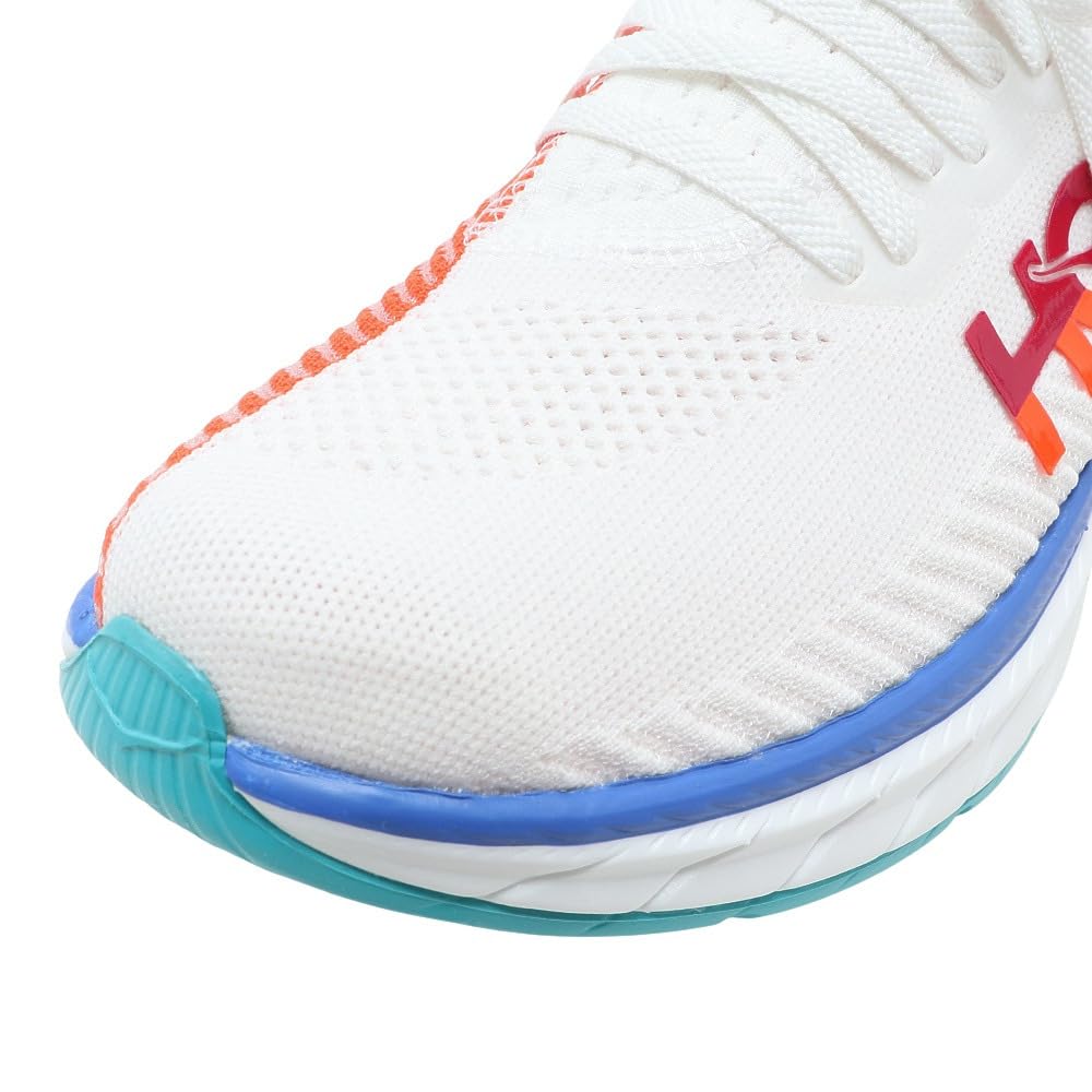 HOKA ONE ONE M CARBON X 3 HVIT/FLAMME 26.5CM