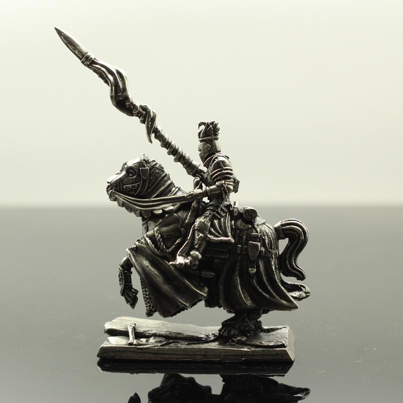 Desktop Metal Copper Ornaments Figure Roman Legion Shield Soldier Knight Medieval Military Toys