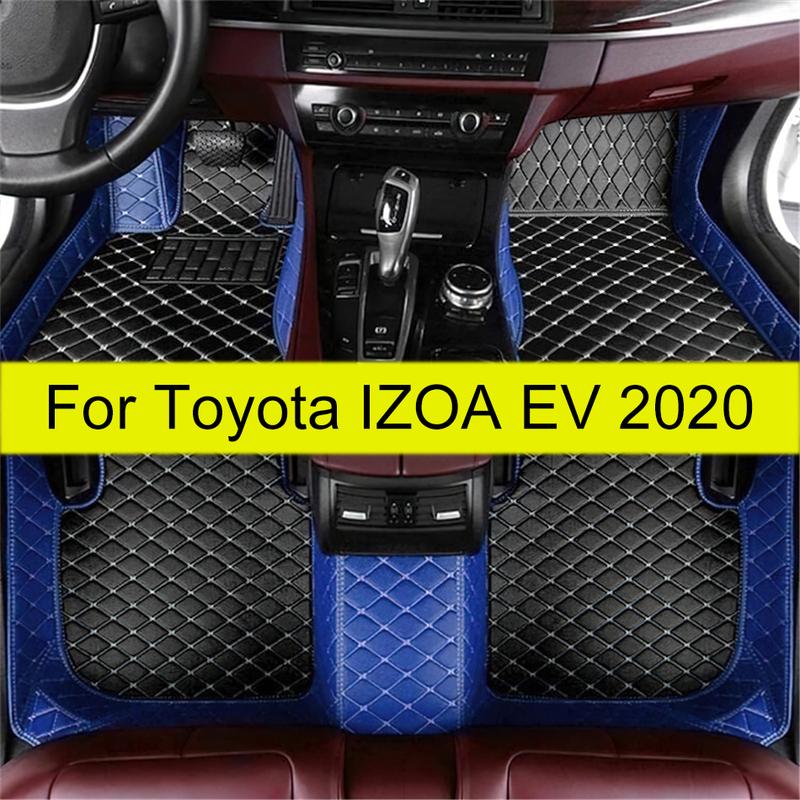 Car Floor Mats For Toyota IZOA EV Auto Foot Pads Automobile Carpet Cover Interior Accessories