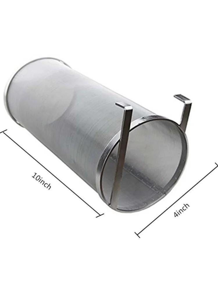 300mikronový nerezový filtr na domácí pivo s hákem na vaření piva