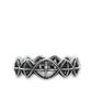 Vivus Gotica Edge Antique Silver Ring