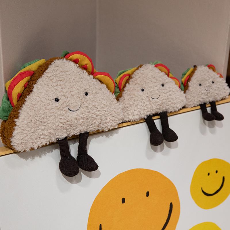 Fun Sandwich Cute Burger Doll Doll Soothing Plush Plush Toy Gift
