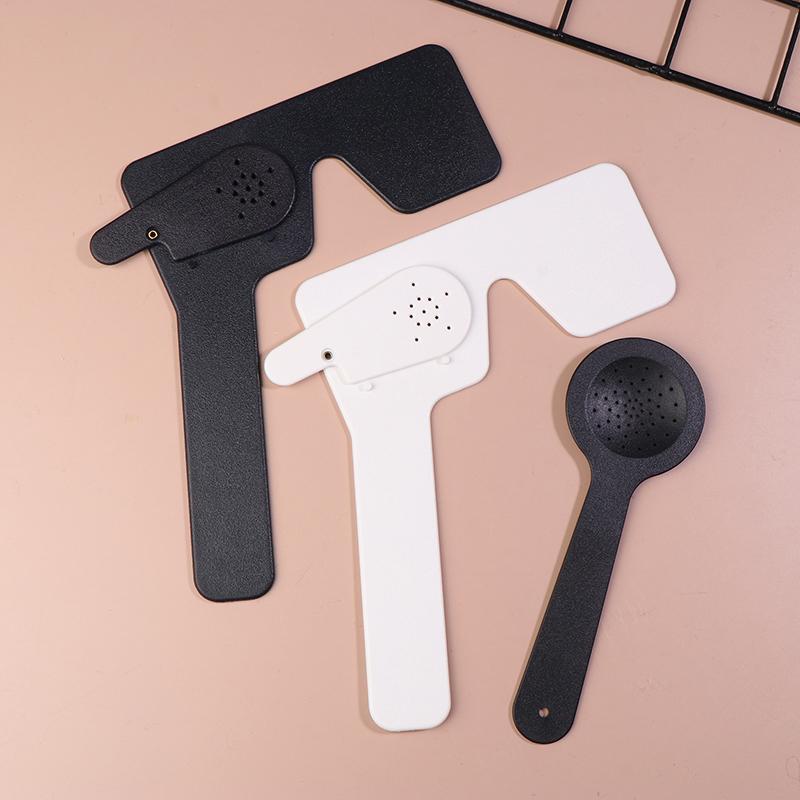 Eye Occluder For Vision Test And Optometry Eye Spoon Eyesight Adjustment Ruler Multiple Pin Hole Occluder Eye Patch