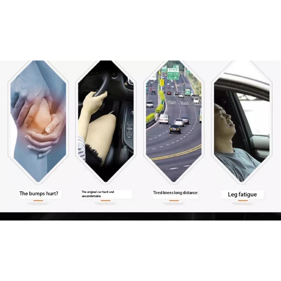 WEIHAO Car Foot Pillow Knee Cushion Leg Pad Car Leg Rest Knee Pillow Leg Padsfoot pillow in the car e46 e90 e60 f10 f30 e39