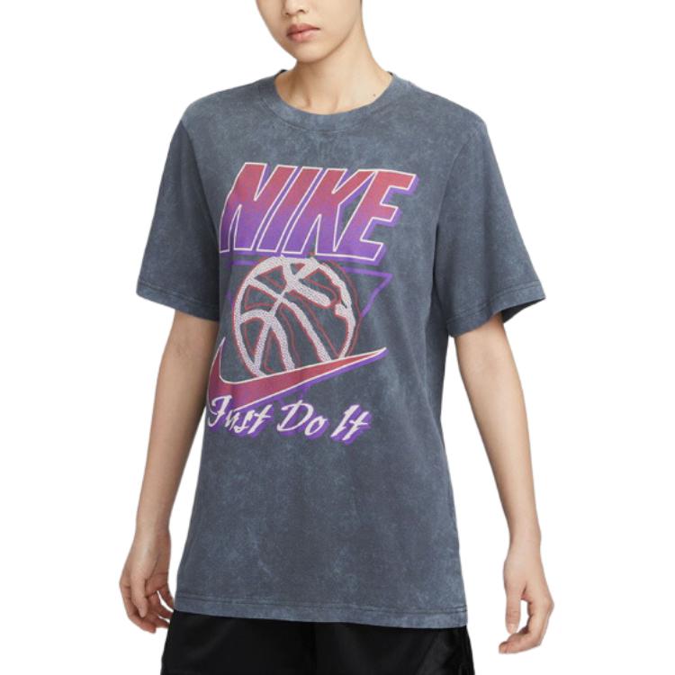 New Nike Sportswear Women's Short Sleeve Graphic T Shirt FZ3478-060