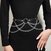 Hüttkette Sexy Fransen-Ketten gürtel Mode Kleidung Bühnenzubehör Damen