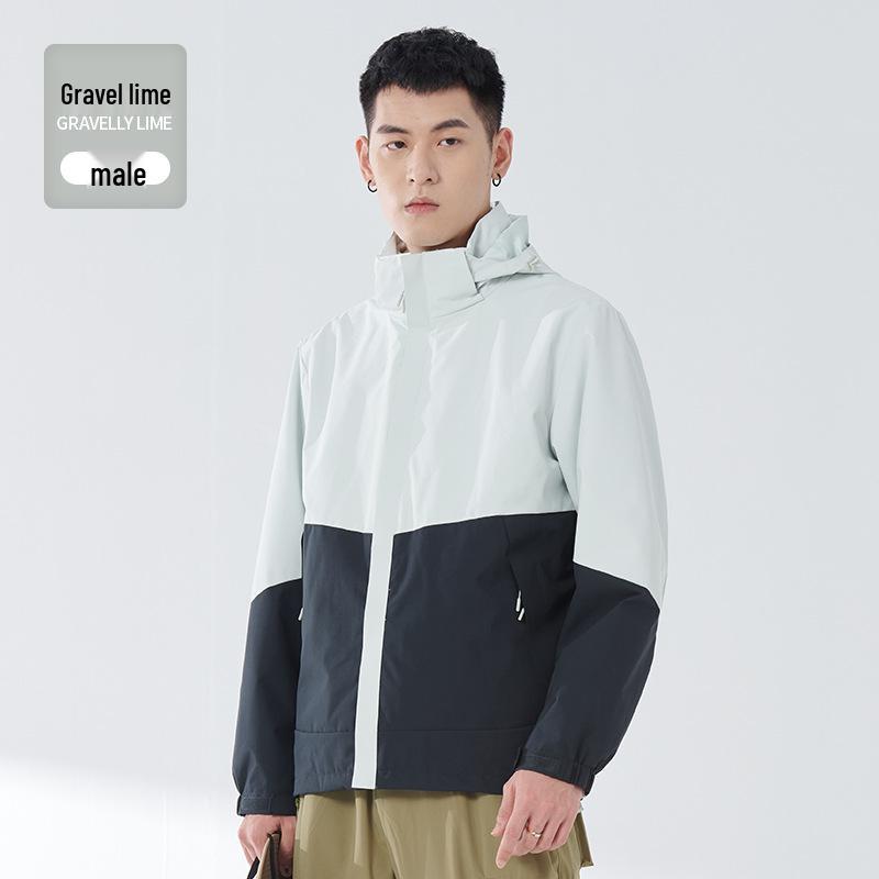 

Унисекс ветровка: Водонепроницаемая и износостойкая куртка для улицы на осень/зиму 4XL