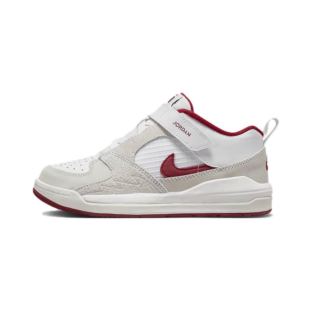 

New Jordan Stadium 90 BP Slip Resistant Anti Kick Low Top Kids Lifestyle Shoes White Red Pre school DX4398-106 35