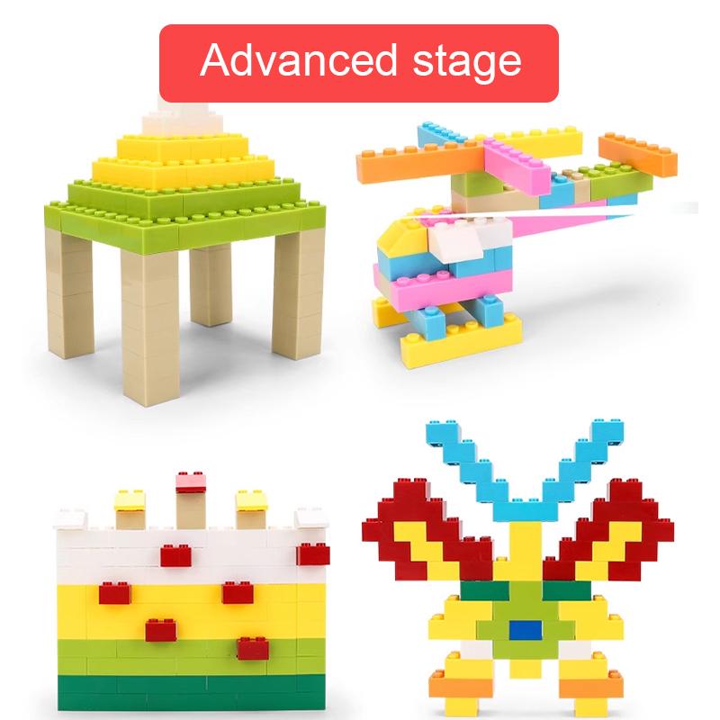 1500 Diy Creative Construction Blocks Bulk Set Urban Timeless Construction Blocks Assembled Birthday Present Children'S Educational Toys