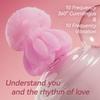 Luminous Jellyfish Tongue Licking Female Vibrator with 10-Mode Vibration