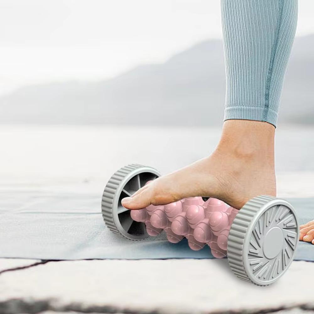 Raised Foot Massager Roller Muscle Relaxation Pain Relief Hand Foot Massager Foot Care Acupressure Pressure Point Massage Roller