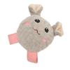 Squeaky Dog Plush Toy Cute Mouse Ball Shape Bite Resistant Interactive Pet Stuffed Toys for Indoor Outdoor