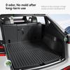 Für Tesla Model Y / 3 Vorne Hinten Kofferraummatte TPE Vollständige Abdeckung Kofferraumabdeckung Sitzlehne Schutzpolster Ladeflächenauskleidung Schmutzabweisende Matte
