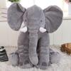 Beruhigendes Elefanten-Stofftier - Niedriges, langnasiges Kuschelkissen, Kreative Begleitpuppe, Geburtstagsgeschenk