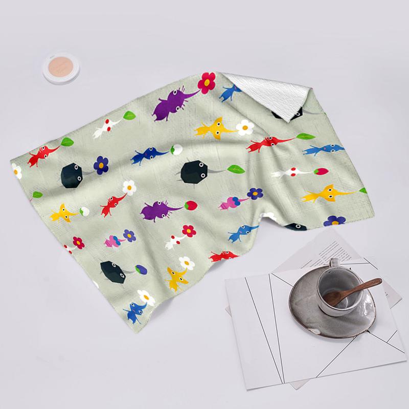 Beach Towel with Pikmin Pattern - Soft,absorbent,machine Washable Lightweight&Modern,swimming,Travel Essentials