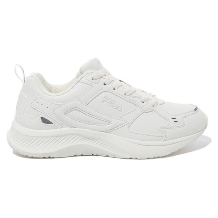 Fila Abrasion Resistant, Breathable, Lightweight Low Top Running Shoes Unisex White 1RM02557F-926