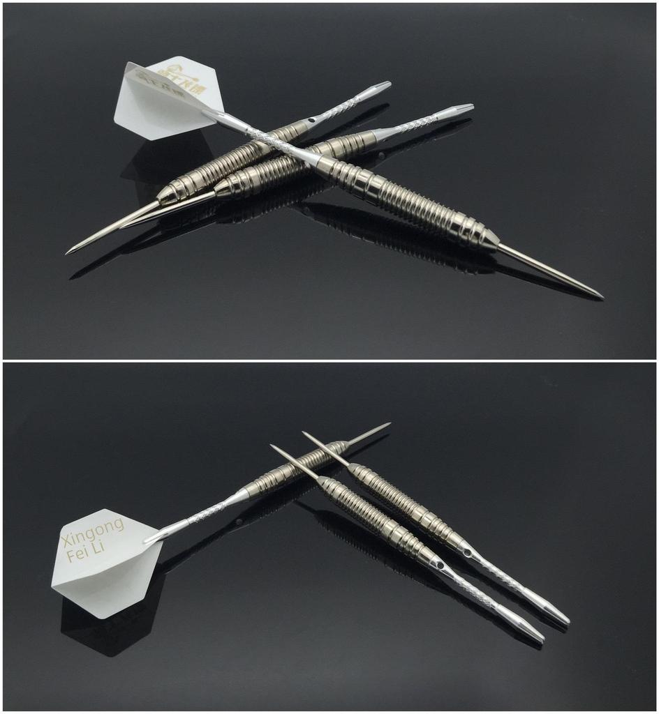 Set darts GOODARTS Knight: Săgeți cu ac și cutie de săgeți jucărie