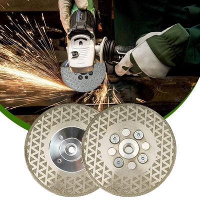 Diamond Grinding Disc M14 Angle Grinder Wheel Electroplated 40-Grit Cutting Blade Fast Cutting Diamond Wheel High Precision Cutting Wheel