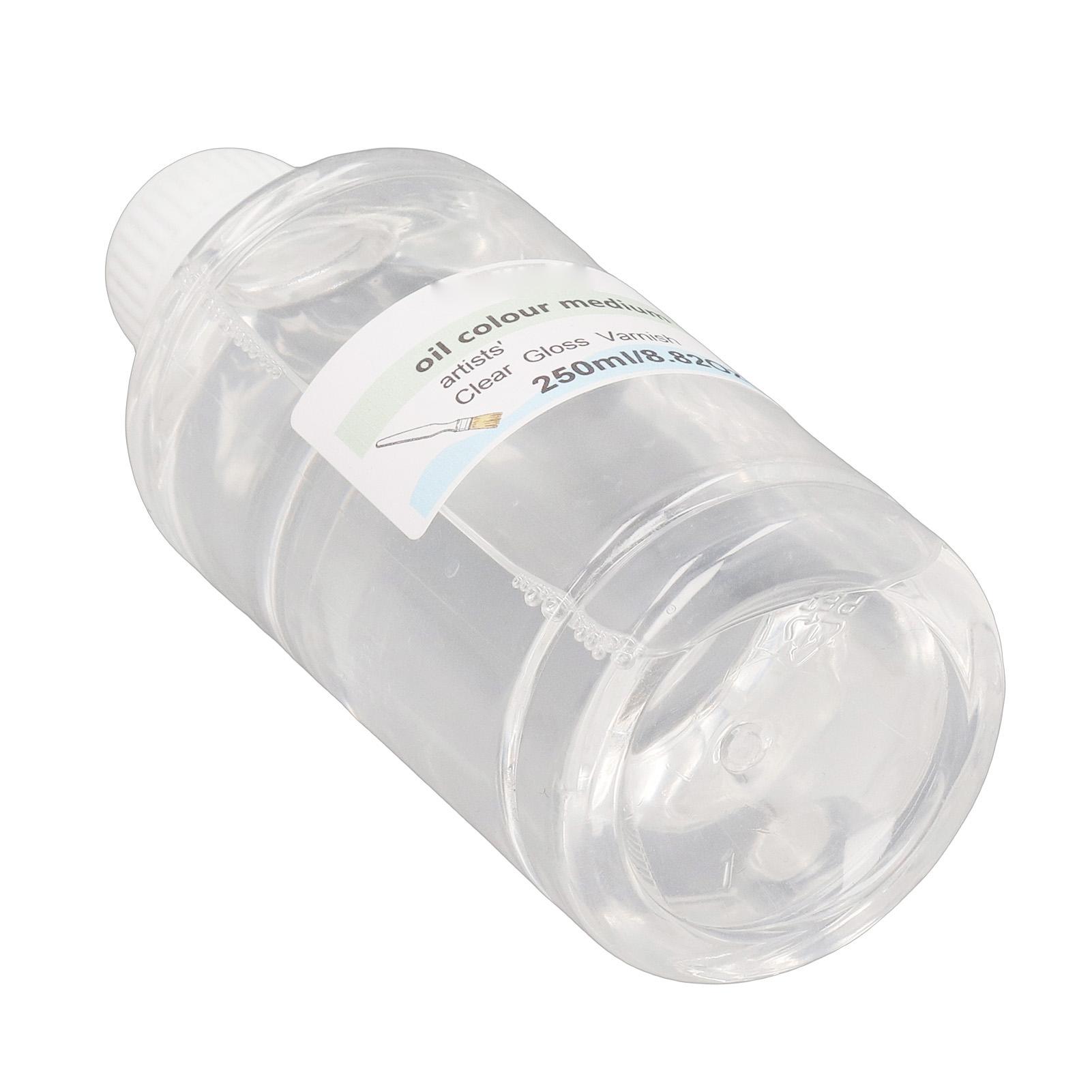 Vernis Peinture à l'Huile Brillant Clair 250ml Poussière, Anti-Rayures, Medium pour Peinture à l'Huile
