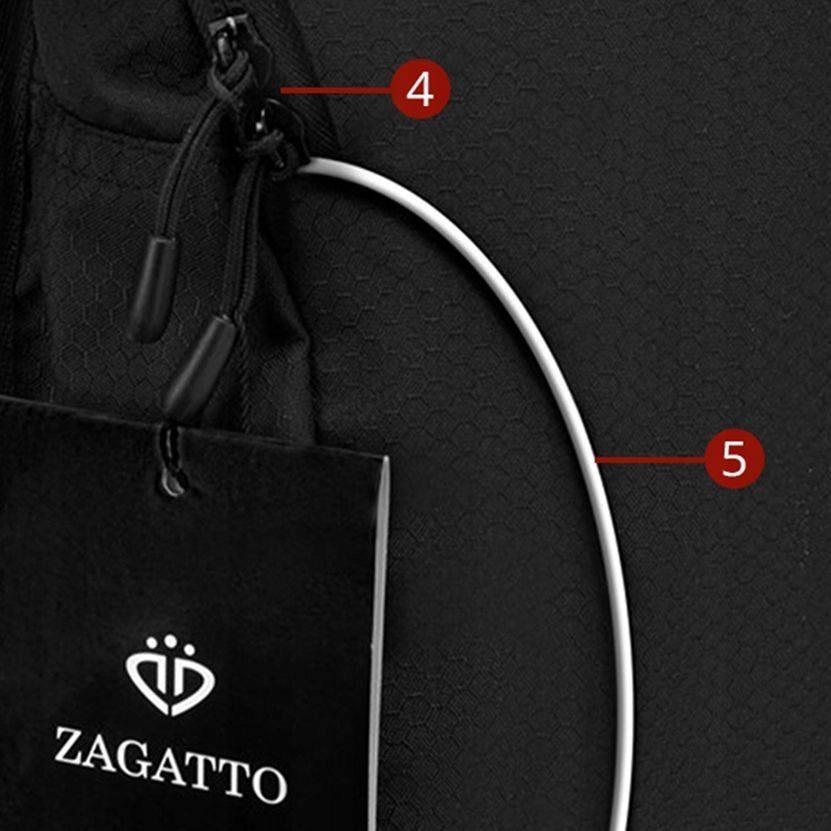 Zagatto Backpack 5l Black ZG90