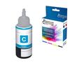 PREMIUM CARTRIDGE - 1 Compatible 102 Cyan 70 Ml Ink Bottle for EPSON EcoTank ET-15000 EcoTank ET-2700 EcoTank ET-2750 EcoTan
