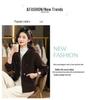 Women's Short Wool Hooded Zip Cardigan Coat - Fall/Winter Fashion Sweater Top