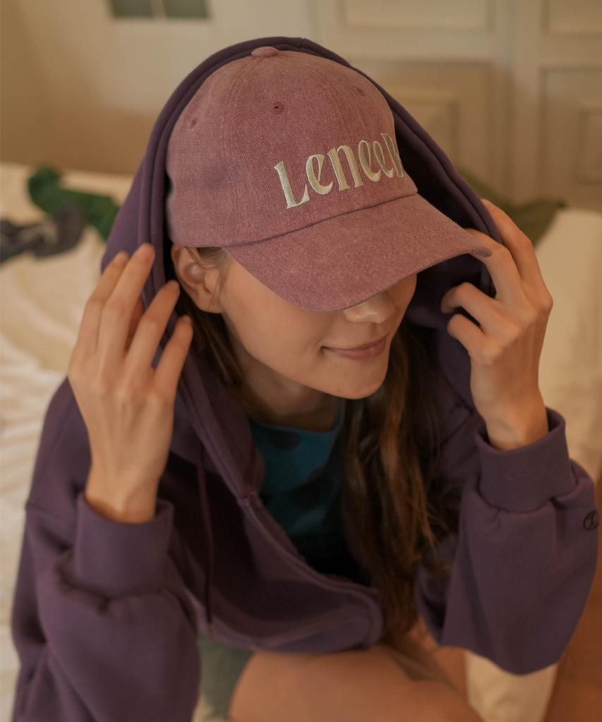 Lenibi Signature Ball Cap Vintage Pink