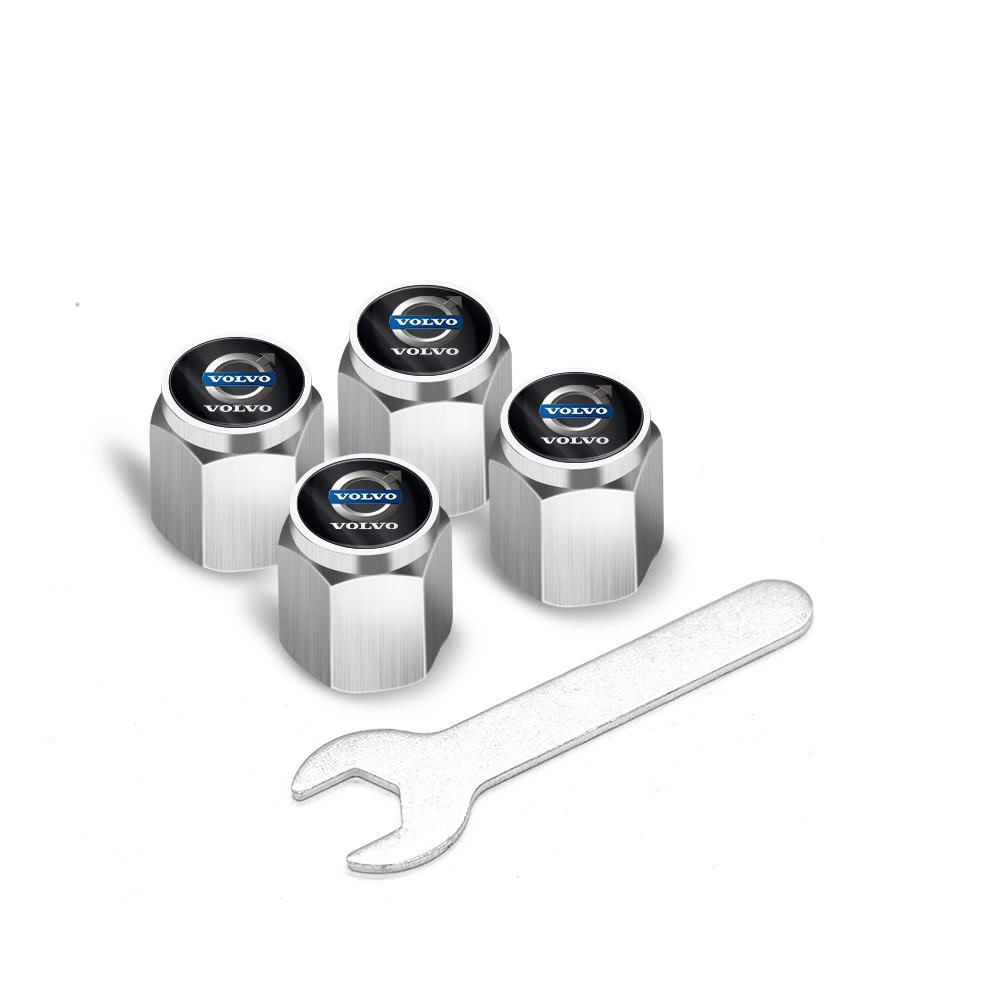 

4PCS Car Wheel Tire Valve Caps Auto Accessories For Volvo XC90 XC60 C30 T6 S60 C70 XC40 V40 XC70 V70 V60 V50 S80 S40 AWD V90 S90