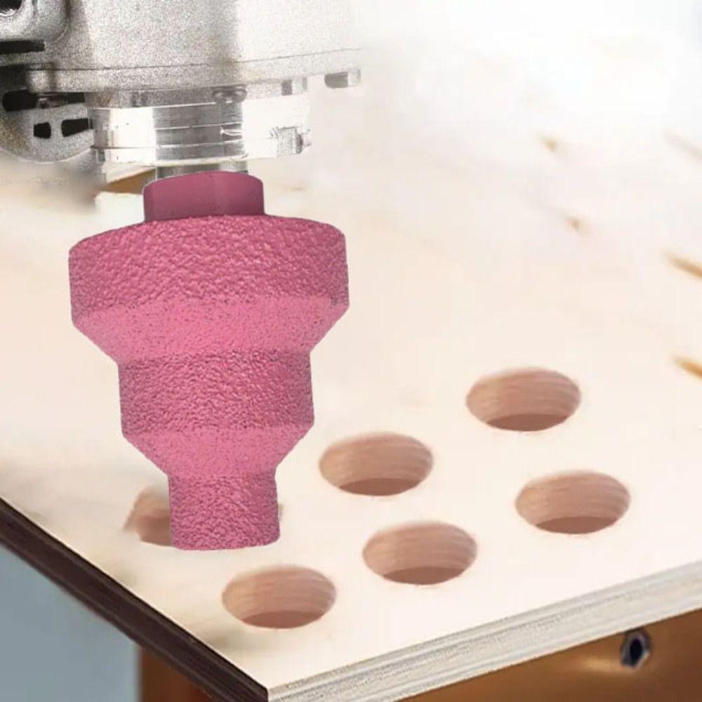 Straight Flute Design Multi Layer Tapered Reamer Core Drill Bit  Ceramic Tile Stone