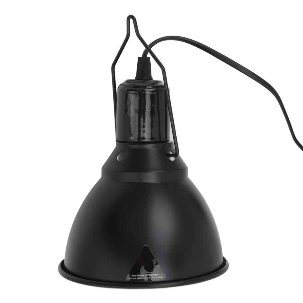 Reptile Light Fixture Simulation Lighting E27 Socket Reptile Lamp Fixture for UVA UVB Bulb Basking