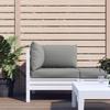 VidaXL Pallet Cushions 3 Pcs Grey Oxford Fabric 315065