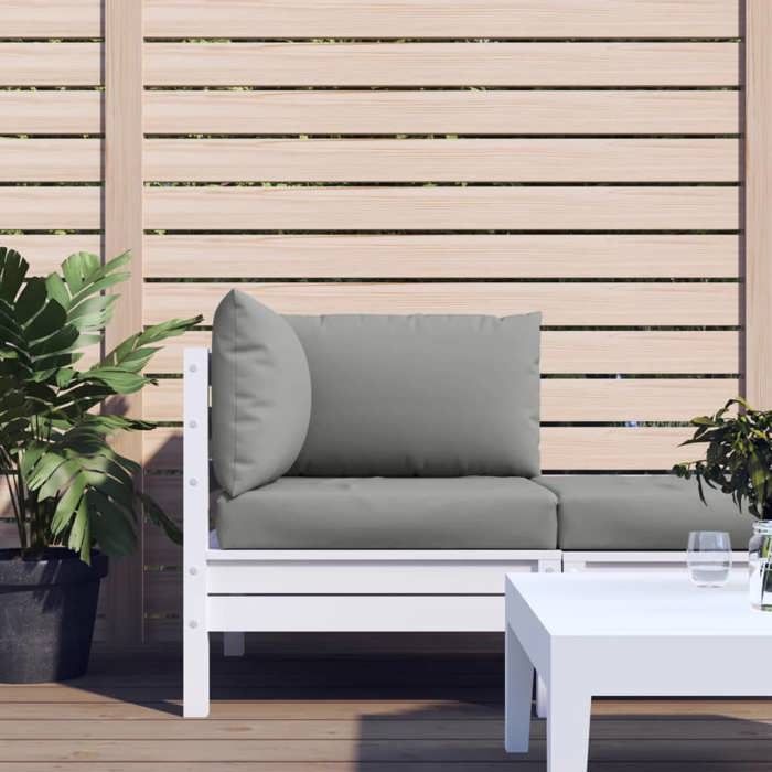 VidaXL Pallet Cushions 3 Pcs Grey Oxford Fabric 315065