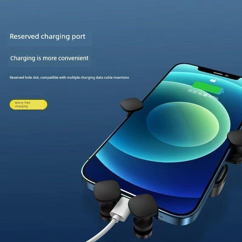 2025 New Mobile Phone Car Bracket Air Outlet Special Car Gravity Support Navigation Universal Fixed Cute