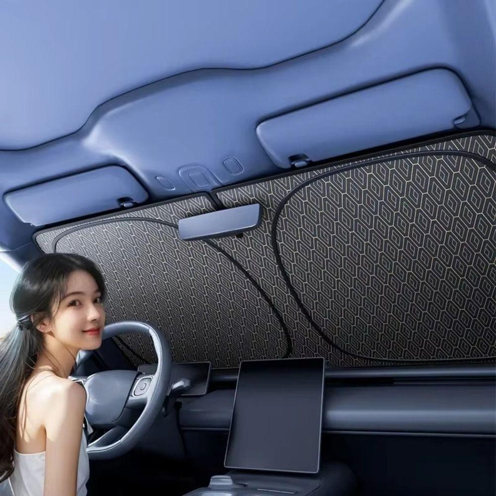 5-Layer Auto Sun Protection Visor UV Refletive Car Sun Shade Car Windshield Cover  Automobile