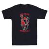 Red Devil Motorcycle Garage Devil Girl Funny Vintage Men's Short Sleeve T-Shirt