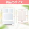 Browgrow Actress Tabletop Mirror with LED Makeup 3 Color Brightness Adjustable Charging Mirror, Mirror, Three-Sided Light, Mirror, Foldable,