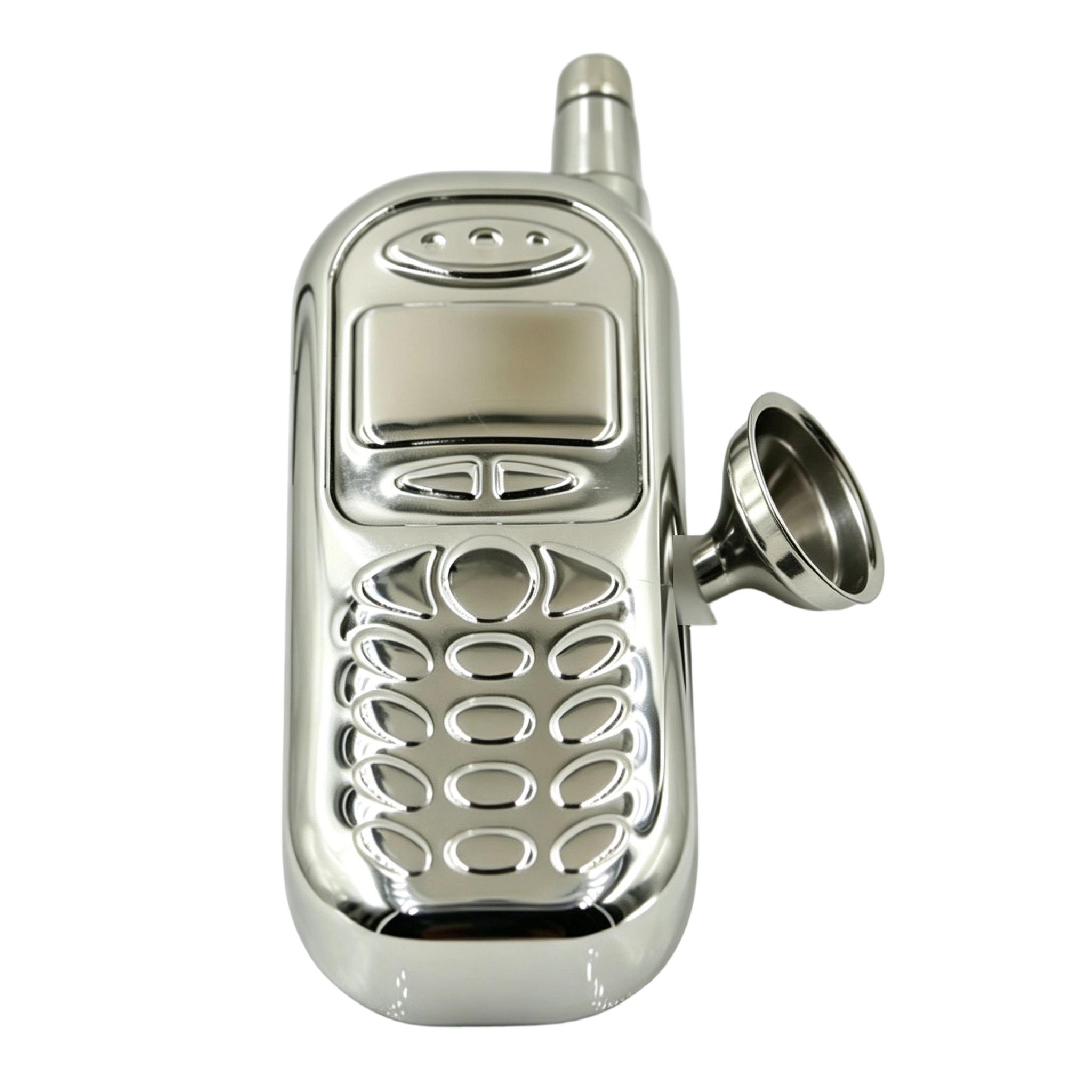 Retro Mobile Phone Shaped Hip Flask