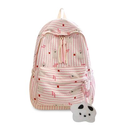FANDARE Women's Backpack, Lightweight, Large Capacity, Cute, Unisex, Casual, Popular, Stylish, Simple, Perfect for Commuting, School, and High School