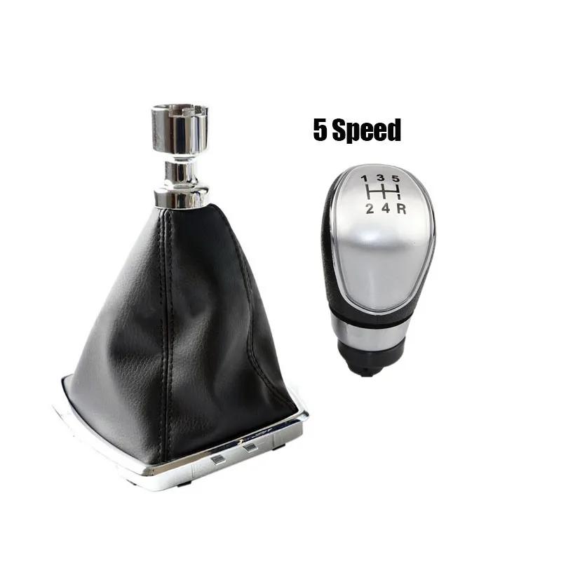 For Ford Kuga I MK1 2008-2012 C-MAX 2007-2010 Gear Shift Knob Lever Change Head Gearbox Shifter Cover Car Accessories