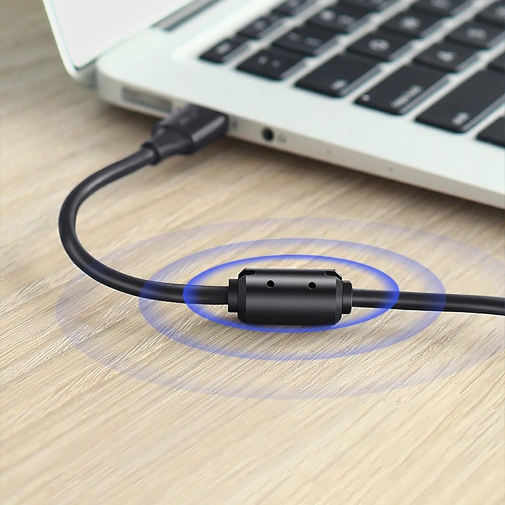 Ugreen 5-pin Gold-plated USB - Mini USB Cable 0.25m Black (US132)