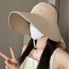 Wide Brims Sun Hat Sun Protective Spring Sun Hat Open Top Hat for Women Fishing