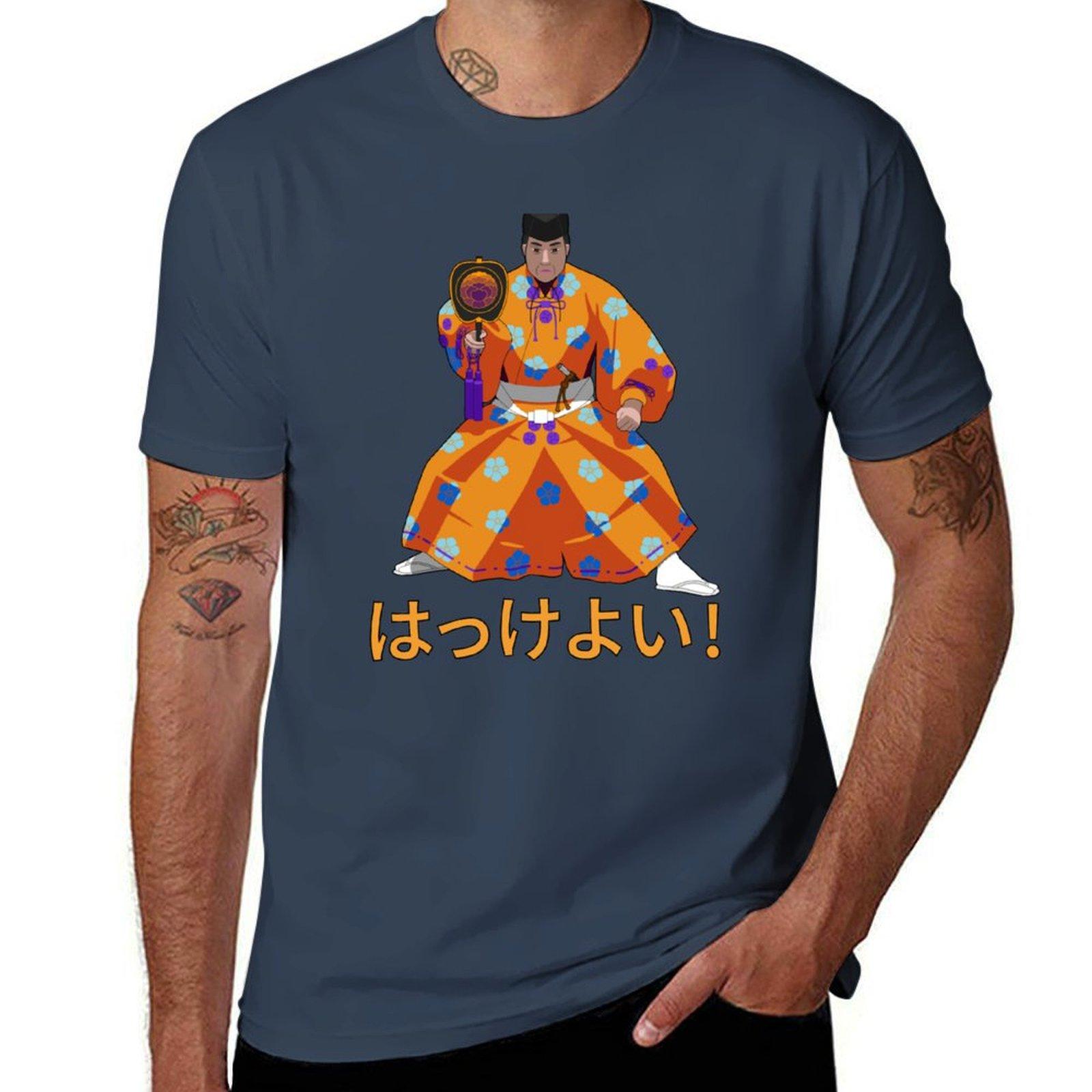 Gyoji Hakkeyoi Spirit, Blue T-Shirt t shirts designer essential t shirt t shirt personalised T-Shirt S