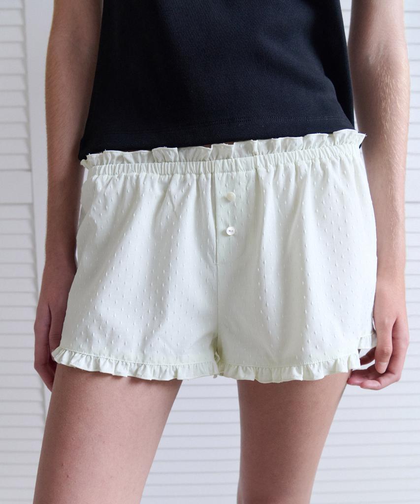 ANDNEEDS Ella Frill Half Pants (Mint)