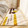 Simple Cream Style Faux Cashmere Living Room Fluffy Rugs Home Decor Bedroom Cloakroom Bedside Non-Slip Rugs